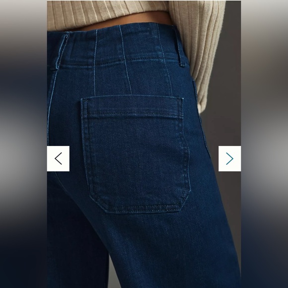 The Colette High-Rise Wide-Leg Jeans by Maeve anthropology - Picture 3 of 10